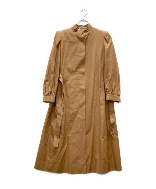 PIERRE BALMAIN（ピエール バルマン）PIERRE BALMAIN (ピエール バルマン) 古着 ロングコート ブラウン サイズ:7A2の古着・服飾アイテム