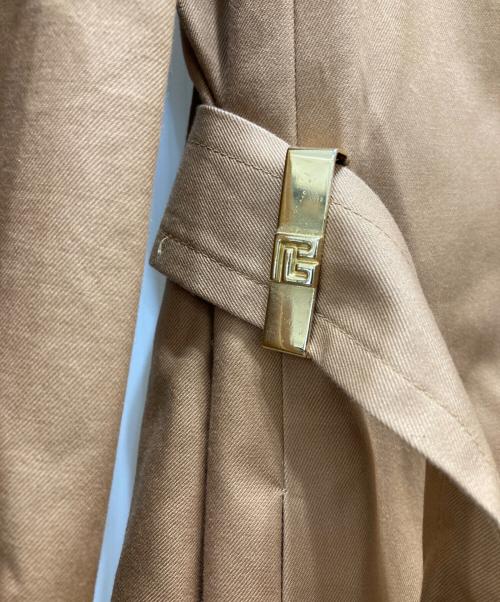 PIERRE BALMAIN（ピエール バルマン）PIERRE BALMAIN (ピエール バルマン) 古着 ロングコート ブラウン サイズ:7A2の古着・服飾アイテム