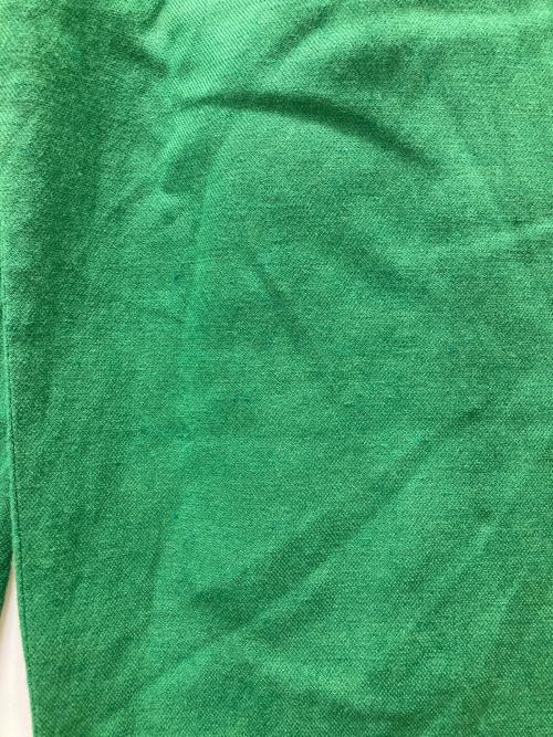 NEZU YOHINTEN（ネヅヨウヒンテン）NEZU YOHINTEN (ネヅヨウヒンテン) シャークスキン タンゴパンツ グリーン サイズ:2 未使用品の古着・服飾アイテム