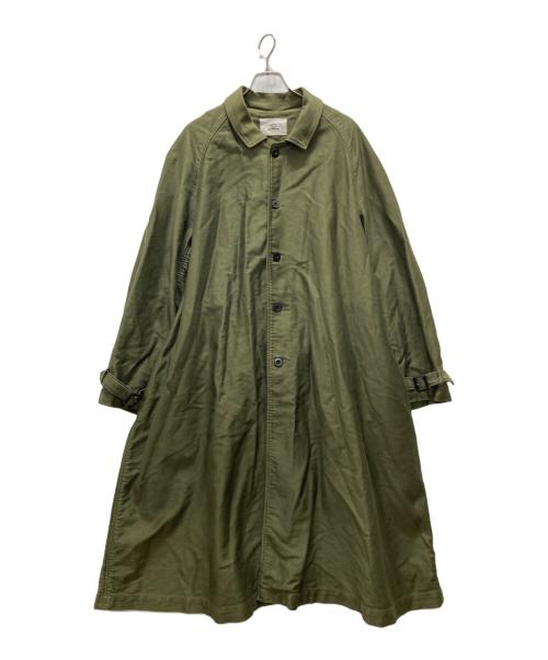 OUTIL（ウティ）OUTIL (ウティ) ロングコート グリーン サイズ:3の古着・服飾アイテム