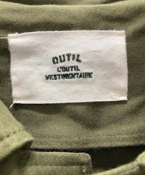 OUTIL（ウティ）OUTIL (ウティ) ロングコート グリーン サイズ:3の古着・服飾アイテム