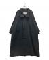 VOAAOV（ヴォアーブ）の古着「WOOL OVERSIZE STANDCOLLAR COAT」｜ブラック