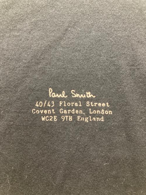 PAUL SMITH（ポールスミス）Paul Smith (ポールスミス) 'Big Logo' Tシャツ ブラック サイズ:Mの古着・服飾アイテム