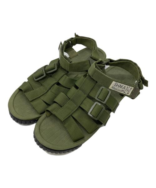 shaka（シャカ）shaka (シャカ) サンダル グリーン サイズ:28の古着・服飾アイテム