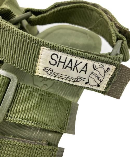 shaka（シャカ）shaka (シャカ) サンダル グリーン サイズ:28の古着・服飾アイテム