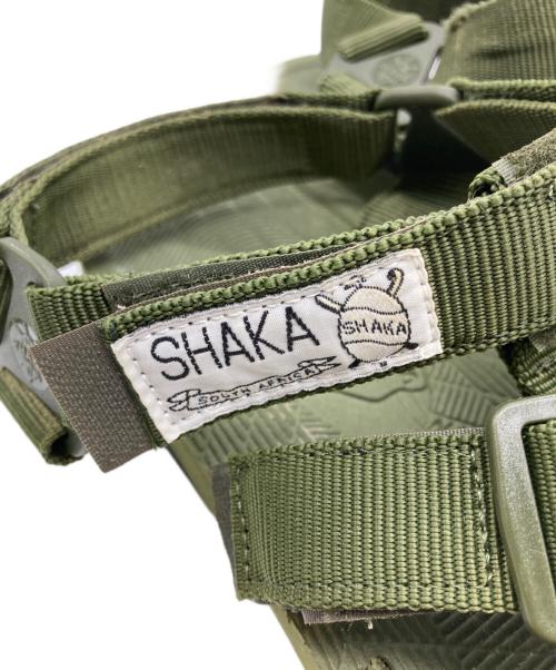 shaka（シャカ）shaka (シャカ) サンダル グリーン サイズ:28の古着・服飾アイテム
