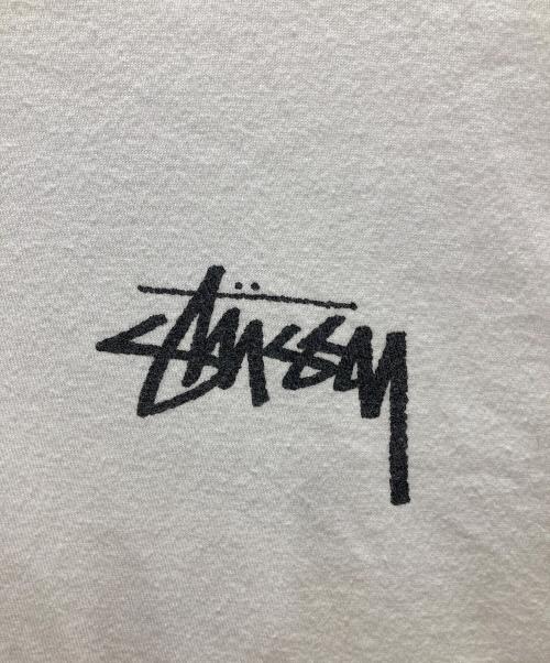 stussy（ステューシー）stussy (ステューシー) LION TRIBE TEE/ロゴプリントTシャツ ホワイト サイズ:Mの古着・服飾アイテム