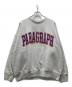 Paragraph（パラグラフ）の古着「ロゴスウェット」｜グレー