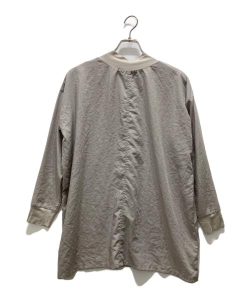 mizuiro-ind（ミズイロインド）mizuiro-ind (ミズイロインド) カットソーワンピース グレー サイズ:表記無しの古着・服飾アイテム