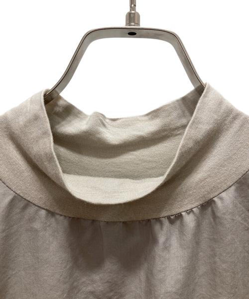 mizuiro-ind（ミズイロインド）mizuiro-ind (ミズイロインド) カットソーワンピース グレー サイズ:表記無しの古着・服飾アイテム