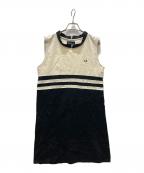 FRED PERRYフレッドペリー）の古着「ノースリーブワンピース」｜ブラック