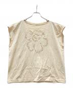 marimekkoマリメッコ）の古着「半袖カットソー」｜アイボリー