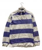 POLO RALPH LAURENポロ・ラルフローレン）の古着「ラガーシャツ」｜パープル