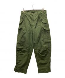 スウェーデン軍（スウェーデングン）の古着「M-59カーゴパンツ」｜グリーン