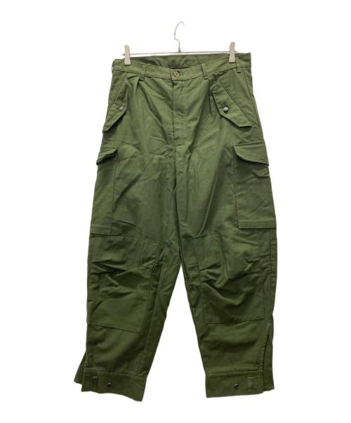 スウェーデン軍（スウェーデングン）スウェーデン軍 (スウェーデングン) M-59カーゴパンツ グリーン サイズ:不明の古着・服飾アイテム