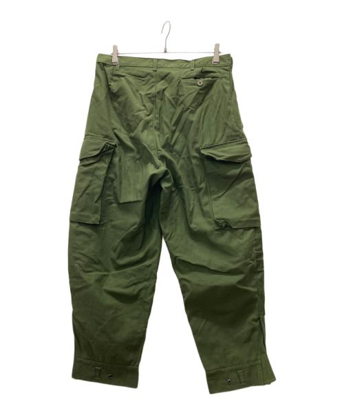 スウェーデン軍（スウェーデングン）スウェーデン軍 (スウェーデングン) M-59カーゴパンツ グリーン サイズ:不明の古着・服飾アイテム