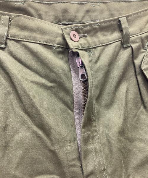 スウェーデン軍（スウェーデングン）スウェーデン軍 (スウェーデングン) M-59カーゴパンツ グリーン サイズ:不明の古着・服飾アイテム