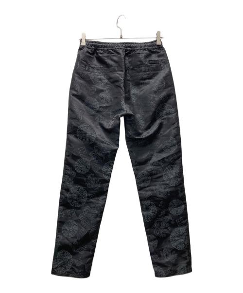 X-GIRL（エックスガール）X-GIRL (エックスガール) OPENING CEREMONY (オープニングセレモニー) 総柄パンツ ブラック サイズ:Sの古着・服飾アイテム
