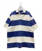 POLO RALPH LAURENポロ・ラルフローレン）の古着「半袖ラガーシャツ」｜ネイビー