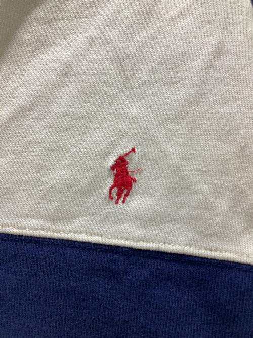 POLO RALPH LAUREN（ポロ・ラルフローレン）POLO RALPH LAUREN (ポロ・ラルフローレン) 半袖ラガーシャツ ネイビー サイズ:Lの古着・服飾アイテム