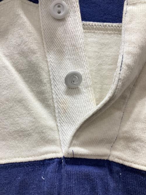 POLO RALPH LAUREN（ポロ・ラルフローレン）POLO RALPH LAUREN (ポロ・ラルフローレン) 半袖ラガーシャツ ネイビー サイズ:Lの古着・服飾アイテム