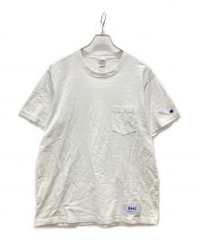 Champion×RHC Ron Herman（チャンピオン×アールエイチシー ロンハーマン）の古着「別注ポケットTシャツ」｜ホワイト