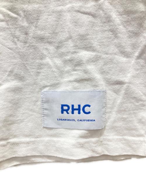 Champion（チャンピオン）Champion (チャンピオン) RHC Ron Herman (アールエイチシー ロンハーマン) 別注ポケットTシャツ ホワイト サイズ:Mの古着・服飾アイテム