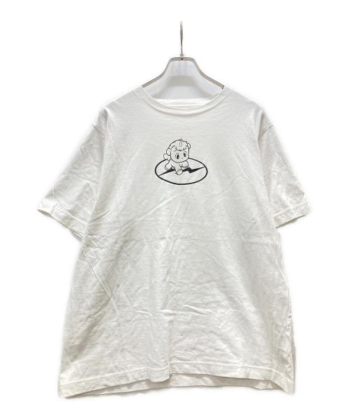 uniform experiment（ユニフォームエクスペリメント）uniform experiment (ユニフォームエクスペリメント) FRAGMENT (フラッグメント) プリントTシャツ ホワイト サイズ:3の古着・服飾アイテム