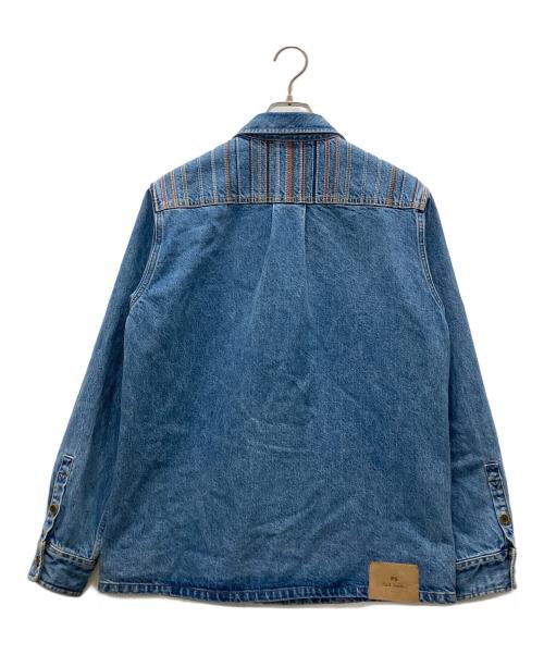 PS Paul Smith（ＰＳポールスミス）PS Paul Smith (ＰＳポールスミス) デニムジャケット インディゴ サイズ:Mの古着・服飾アイテム