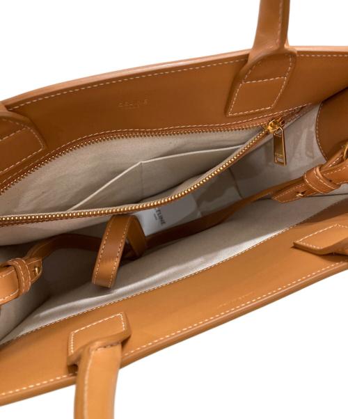 CELINE（セリーヌ）CELINE (セリーヌ) スモール バーティカル カバ トートバッグ アイボリーの古着・服飾アイテム
