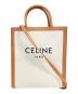 CELINE（セリーヌ）の古着「スモール バーティカル カバ トートバッグ」｜アイボリー