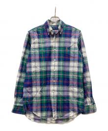 POLO RALPH LAUREN（ポロ・ラルフローレン）の古着「チェックBDシャツ」｜ネイビー