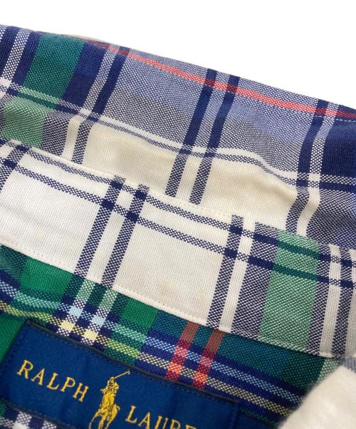 POLO RALPH LAUREN（ポロ・ラルフローレン）POLO RALPH LAUREN (ポロ・ラルフローレン) チェックBDシャツ ネイビー サイズ:Sの古着・服飾アイテム
