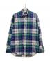 POLO RALPH LAUREN（ポロ・ラルフローレン）の古着「チェックBDシャツ」｜ネイビー