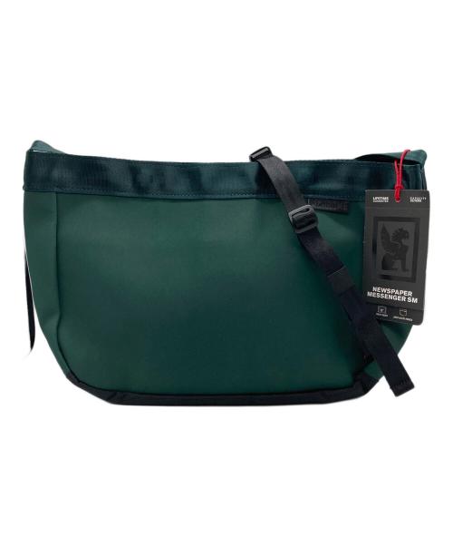 CHROME（クローム）CHROME (クローム) ニュースペーパーバッグ グリーンの古着・服飾アイテム