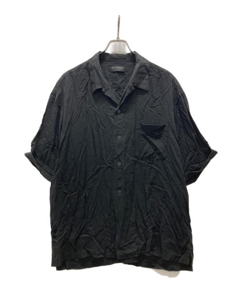 s'yte Yohji Yamamoto（サイト ヨウジヤマモト）s'yte YOHJI YAMAMOTO (サイト ヨウジヤマモト) 半袖シャツ ブラック サイズ:3の古着・服飾アイテム