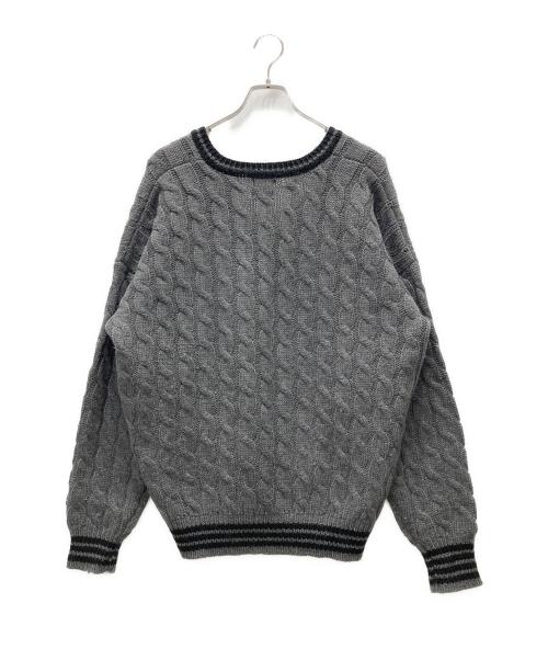 GAP（ギャップ）GAP (ギャップ) オールドギャップ チルデンニット グレー サイズ:Lの古着・服飾アイテム