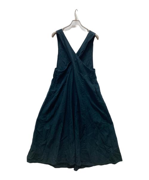 GRANDMA MAMA DAUGHTER（グランマママドーター）GRANDMA MAMA DAUGHTER (グランマママドーター) ノースリーブワンピース ネイビー サイズ:Sの古着・服飾アイテム