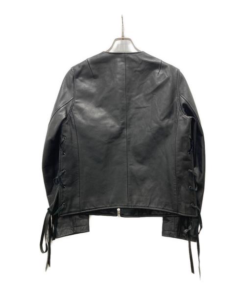 Wizzard（ウィザード）Wizzard (ウィザード) 馬革レザージャケット ブラック サイズ:1の古着・服飾アイテム