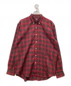 RALPH LAURENラルフローレン）の古着「チェックBDシャツ」｜レッド