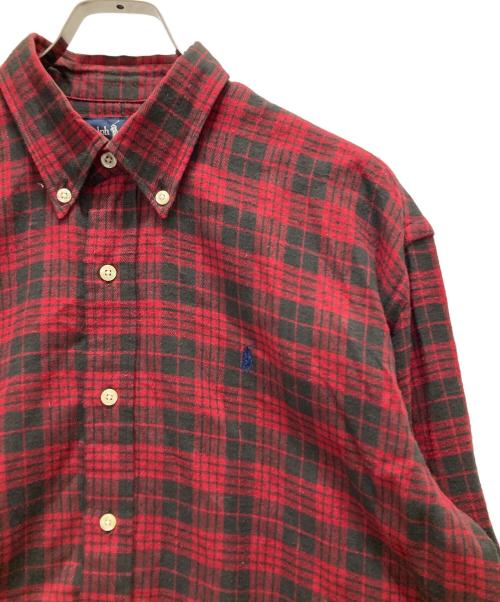 RALPH LAUREN（ラルフローレン）RALPH LAUREN (ラルフローレン) チェックBDシャツ レッド サイズ:Mの古着・服飾アイテム