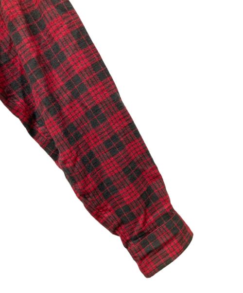 RALPH LAUREN（ラルフローレン）RALPH LAUREN (ラルフローレン) チェックBDシャツ レッド サイズ:Mの古着・服飾アイテム