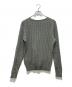 POLO RALPH LAUREN (ポロ・ラルフローレン) ケーブルニット グレー サイズ:L：5000円