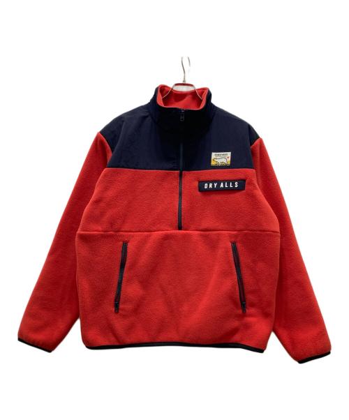 HUMAN MADE（ヒューマンメイド）HUMAN MADE (ヒューマンメイド) フリースジャケット ネイビー×レッド サイズ:Lの古着・服飾アイテム
