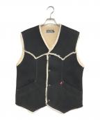 Hysteric Glamourヒステリックグラマー）の古着「ウエスタンベスト」｜ブラック