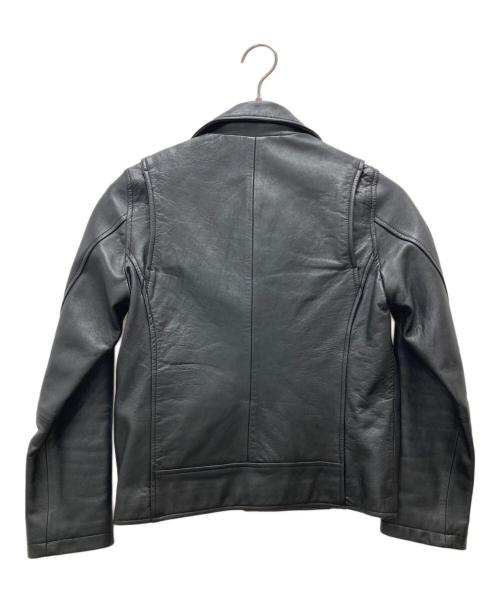 BEAUTY&YOUTH（ビューティーアンドユース）BEAUTY&YOUTH (ビューティーアンドユース) シープレザーダブルライダースジャケット ブラック サイズ:Sの古着・服飾アイテム