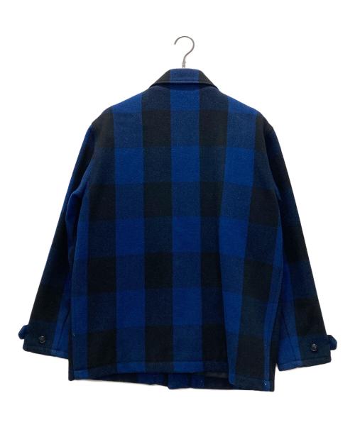 FULLCOUNT（フルカウント）FULLCOUNT (フルカウント) チェックシャツジャケット ブルー サイズ:40の古着・服飾アイテム
