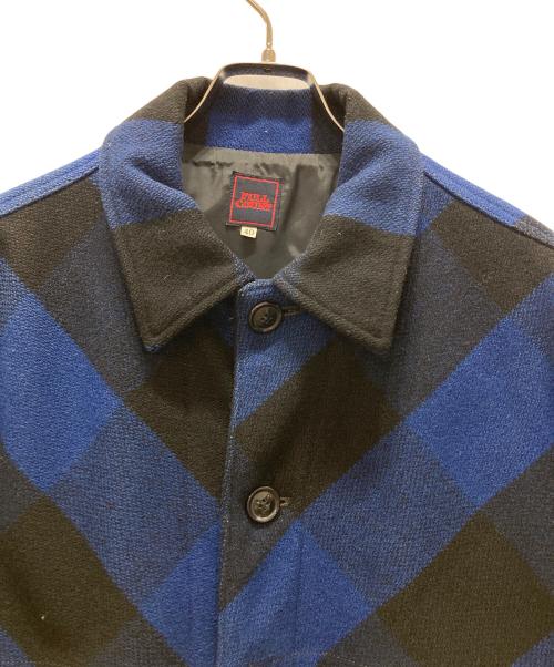 FULLCOUNT（フルカウント）FULLCOUNT (フルカウント) チェックシャツジャケット ブルー サイズ:40の古着・服飾アイテム