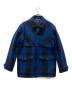 FULLCOUNT（フルカウント）の古着「チェックシャツジャケット」｜ブルー