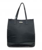 BURBERRY BLUE LABELバーバリーロンドンブルーレーベル）の古着「トートバッグ」｜ブラック